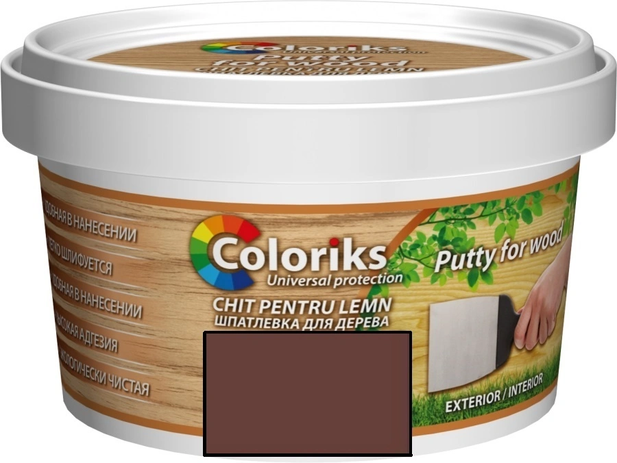 Chit pentru lemn de palisandru 0,4 kg TM Coloriks