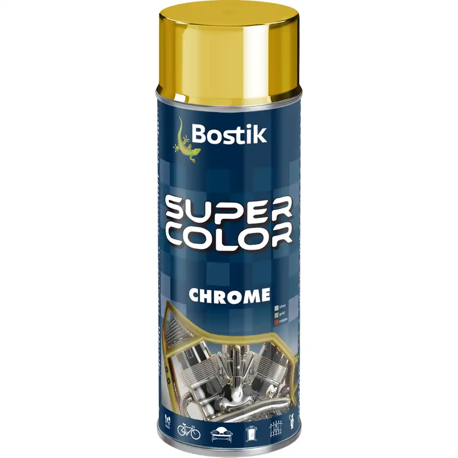 SPRAY SC CHROME Auriu 400ML