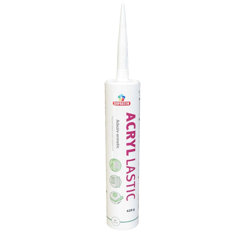 15903 Chit acrilic de ermetizare LASTIC 420gr - imagine 1
