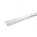 Profil alu.pentru gresie 2.5m Silver Matt LF10