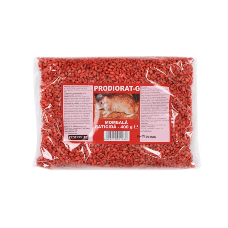 Otravă granule „Ucigaș de șobolani” roșu 200g