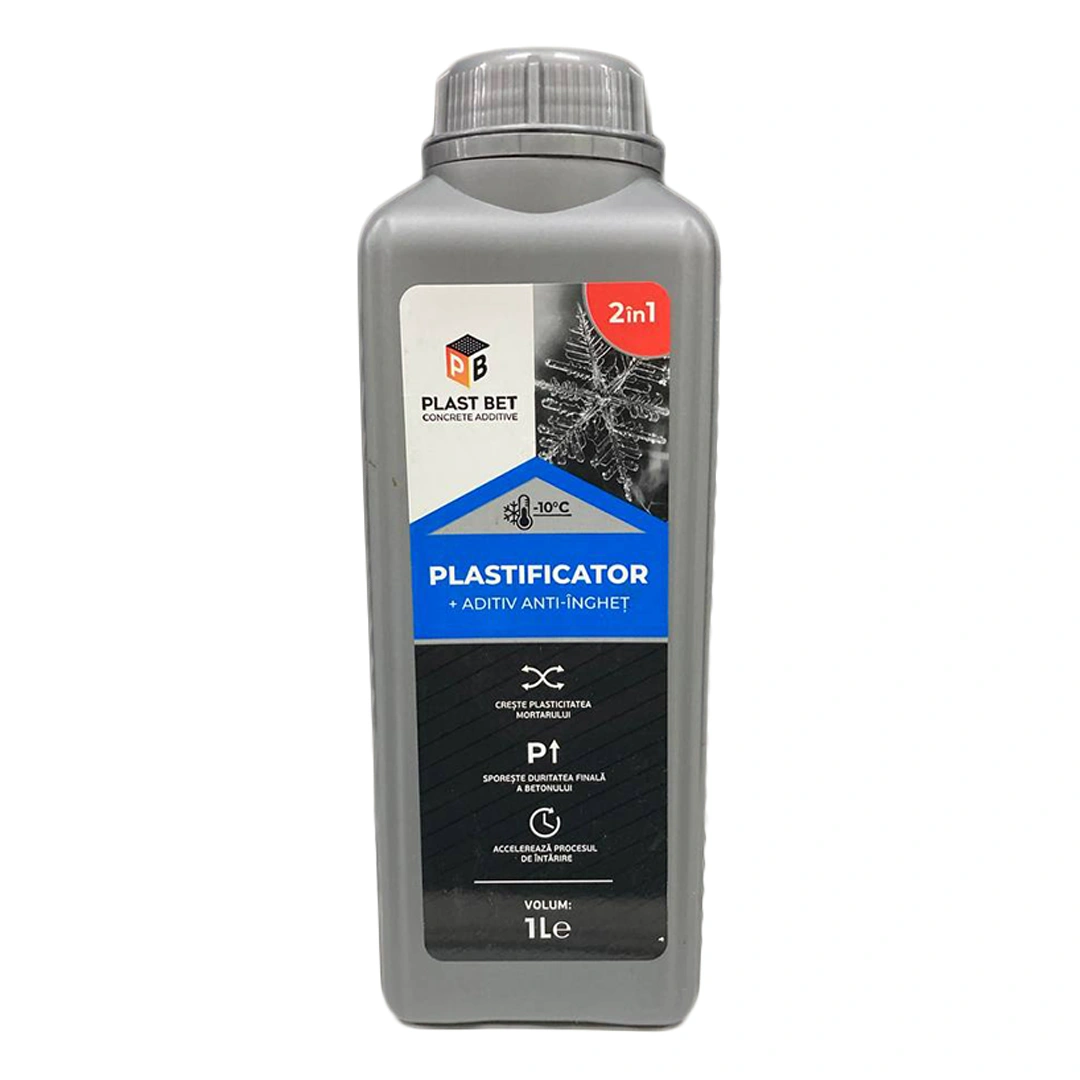 Plastifiant pentru sisteme de izolare, antiinghet, pana la -10c 1L