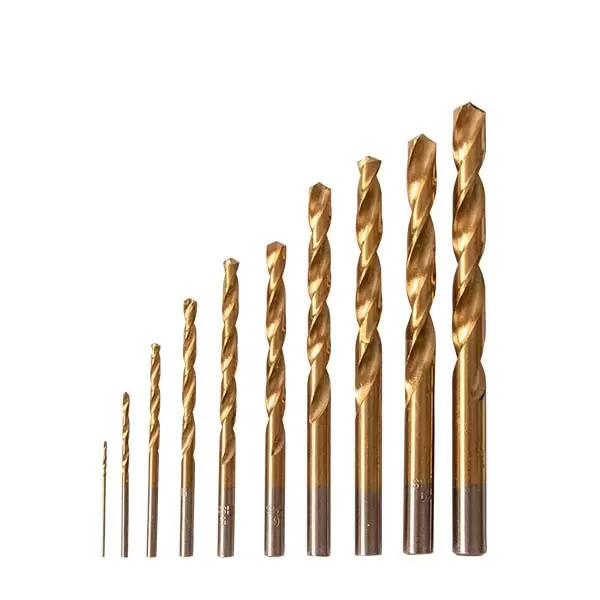Set Burghie pentru Metal, HSS, TiN (10 Bucăți)