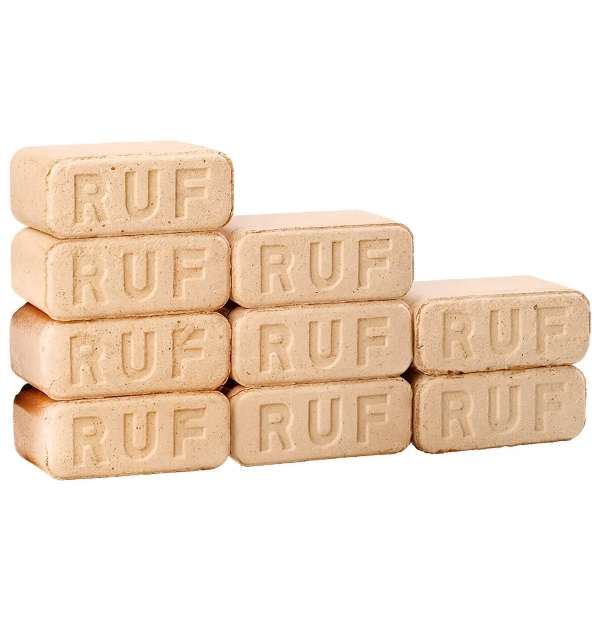 Peleti RUF (brikete din rumegus de lemn)12buc in pachet (10kg)